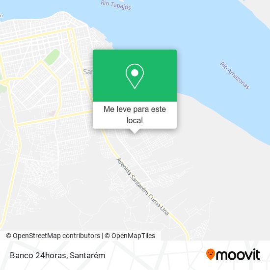 Banco 24horas mapa