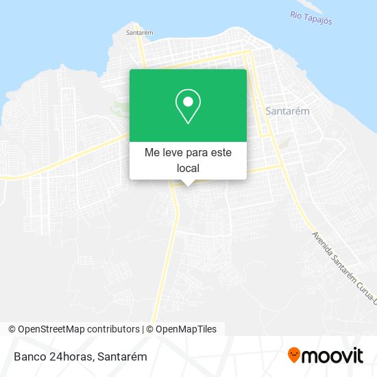 Banco 24horas mapa