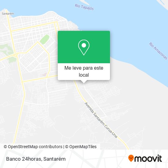 Banco 24horas mapa