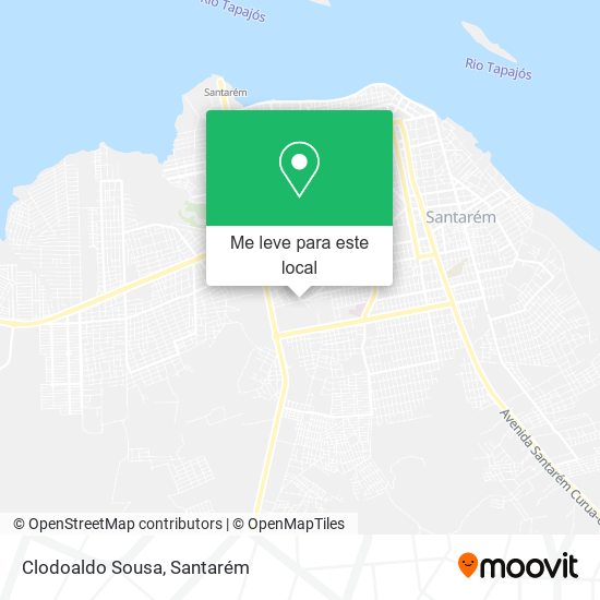 Clodoaldo Sousa mapa