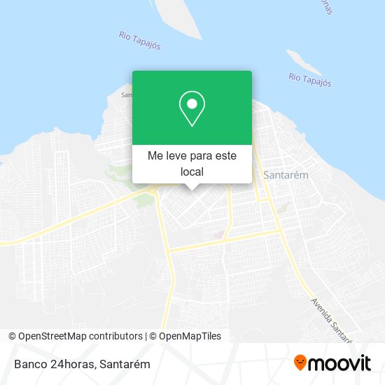 Banco 24horas mapa