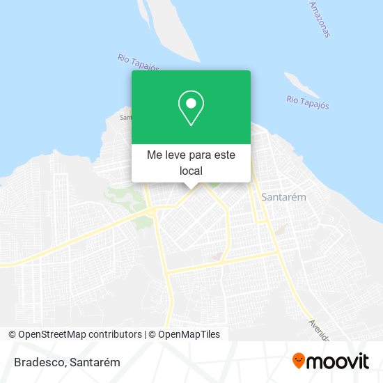 Bradesco mapa