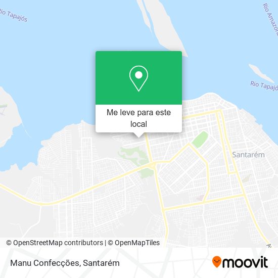 Manu Confecções mapa