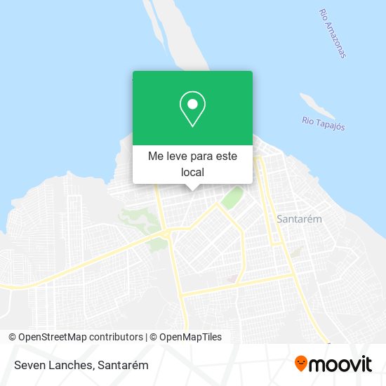 Seven Lanches mapa