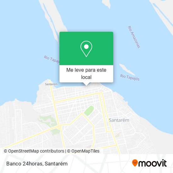 Banco 24horas mapa