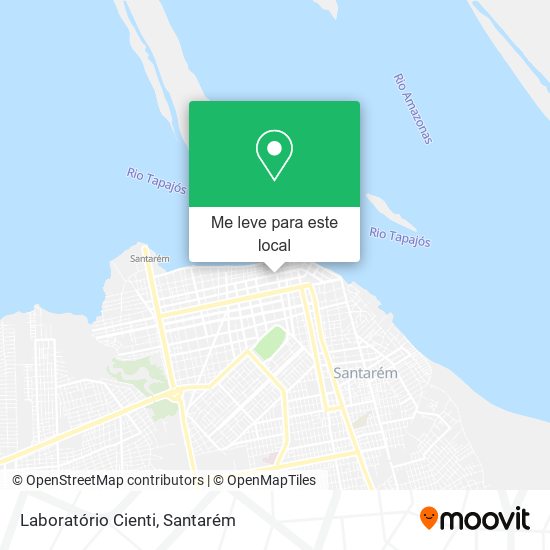 Laboratório Cienti mapa