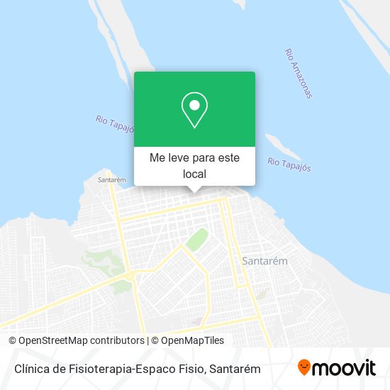 Clínica de Fisioterapia-Espaco Fisio mapa