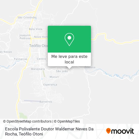 Escola Polivalente Doutor Waldemar Neves Da Rocha mapa