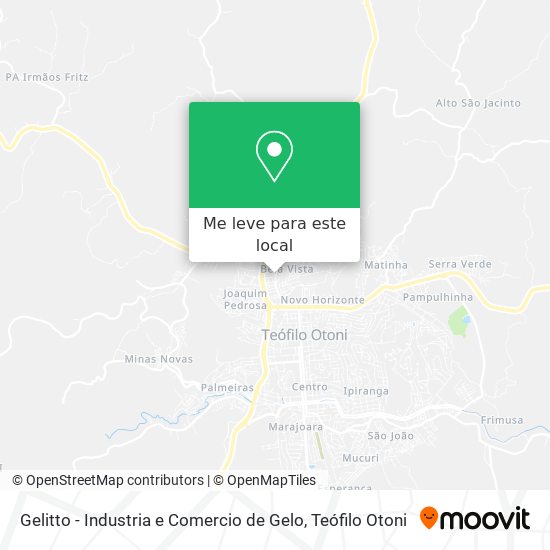 Gelitto - Industria e Comercio de Gelo mapa