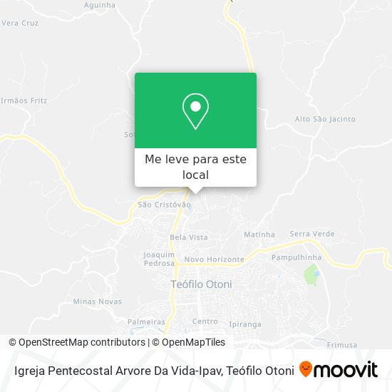 Igreja Pentecostal Arvore Da Vida-Ipav mapa