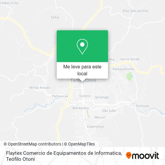 Flaytex Comercio de Equipamentos de Informatica mapa