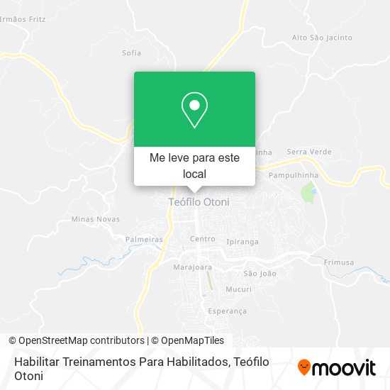 Habilitar Treinamentos Para Habilitados mapa