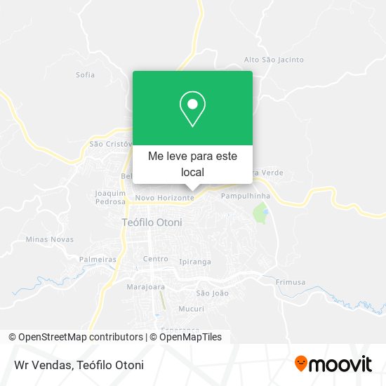 Wr Vendas mapa