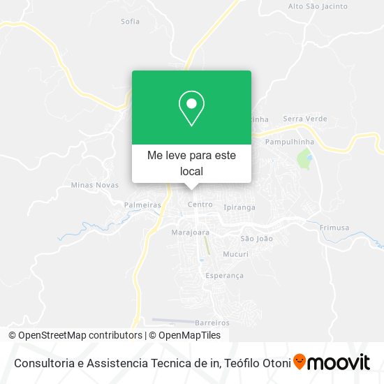 Consultoria e Assistencia Tecnica de in mapa