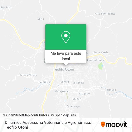 Dinamica Assessoria Veterinaria e Agronomica mapa