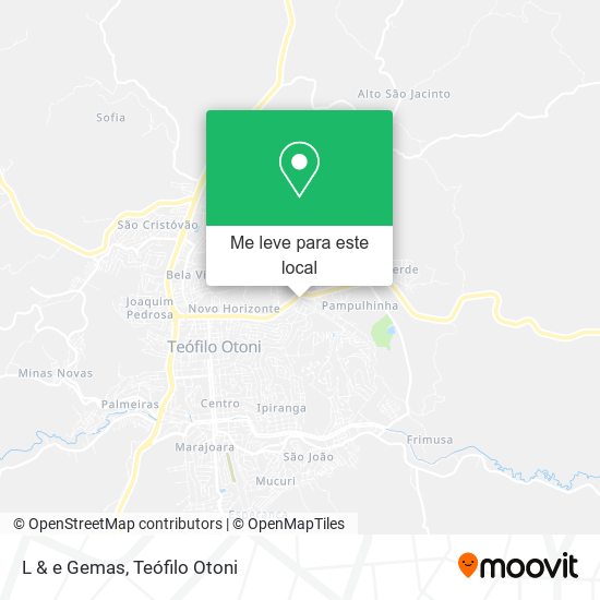 L & e Gemas mapa