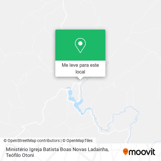 Ministério Igreja Batista Boas Novas Ladainha mapa