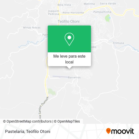 Pastelaria mapa