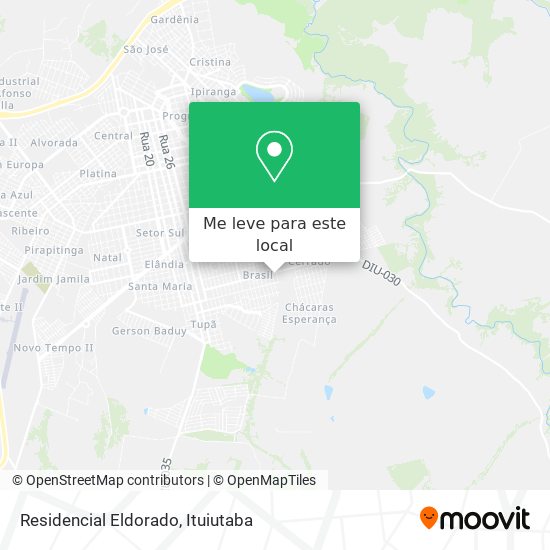 Residencial Eldorado mapa