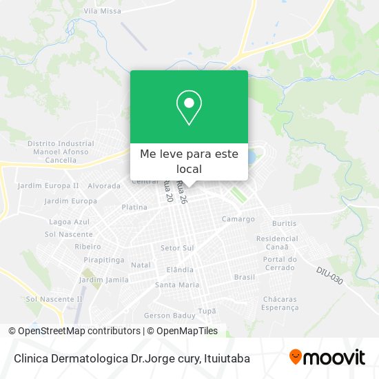 Clinica Dermatologica Dr.Jorge cury mapa