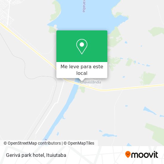 Gerivá park hotel mapa