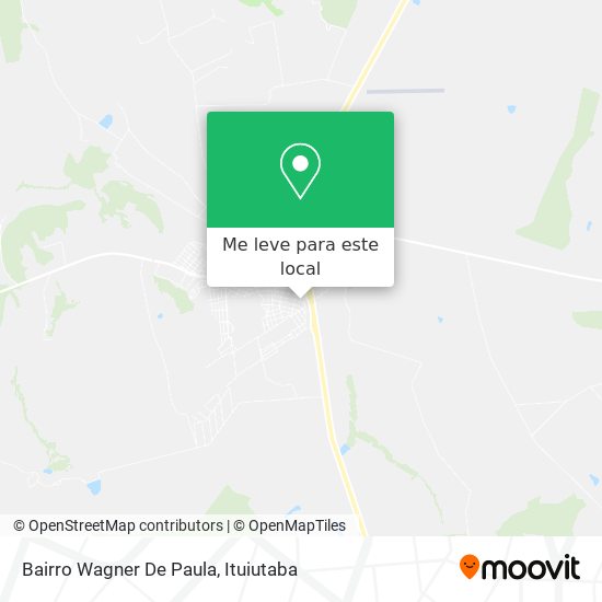Bairro Wagner De Paula mapa
