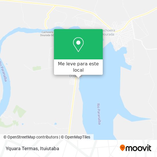 Yquara Termas mapa