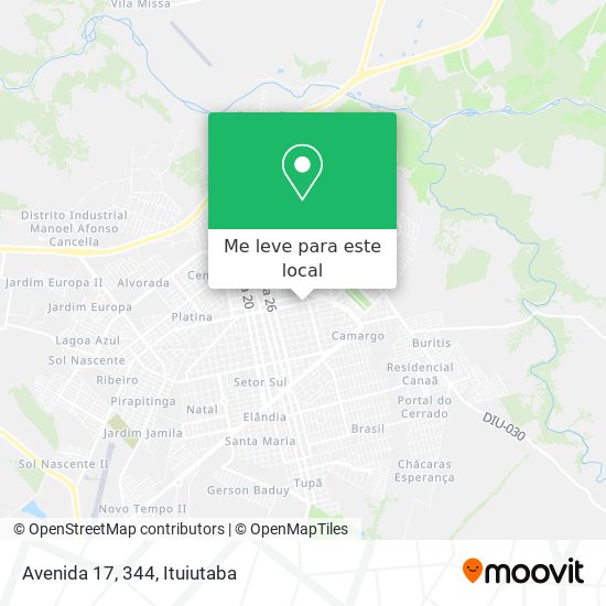 Avenida 17, 344 mapa