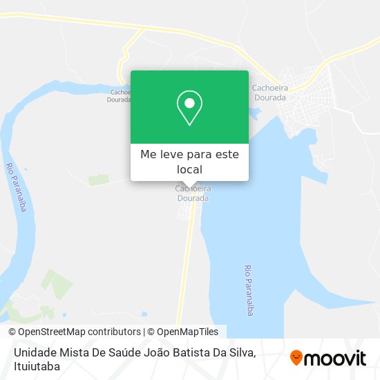 Unidade Mista De Saúde João Batista Da Silva mapa