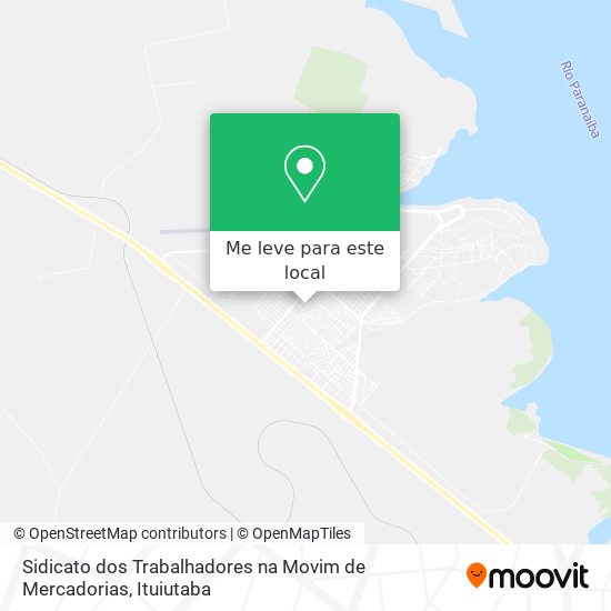 Sidicato dos Trabalhadores na Movim de Mercadorias mapa