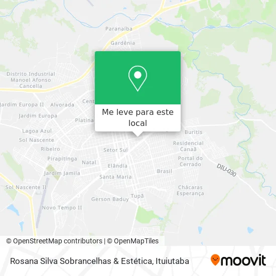 Rosana Silva Sobrancelhas & Estética mapa