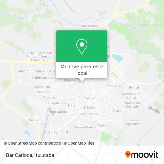 Bar Carioca mapa