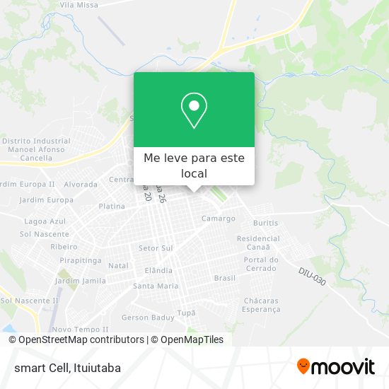 smart Cell mapa