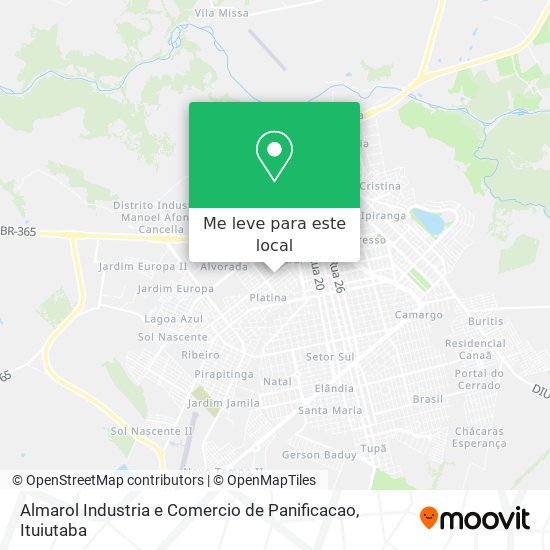 Almarol Industria e Comercio de Panificacao mapa