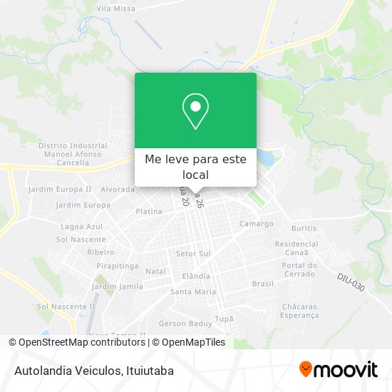 Autolandia Veiculos mapa