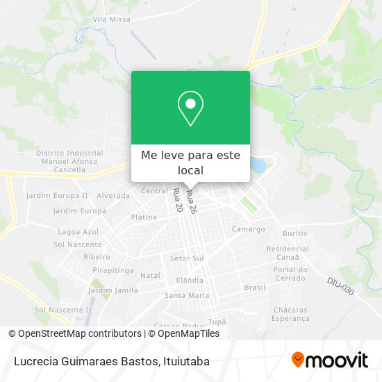 Lucrecia Guimaraes Bastos mapa