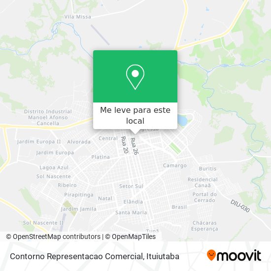 Contorno Representacao Comercial mapa