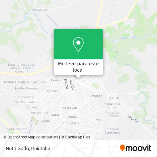 Nutri Gado mapa