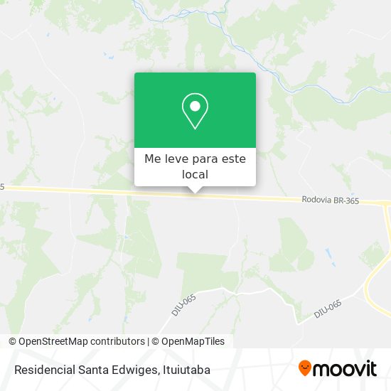 Residencial Santa Edwiges mapa