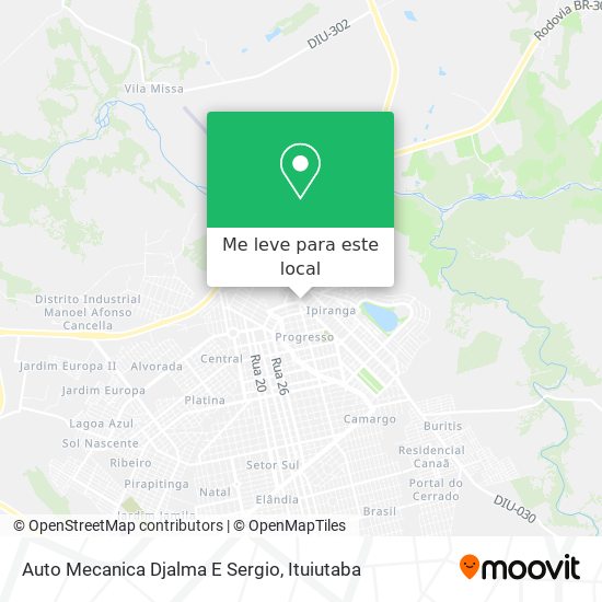 Auto Mecanica Djalma E Sergio mapa