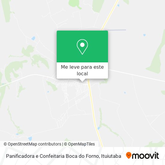Panificadora e Confeitaria Boca do Forno mapa