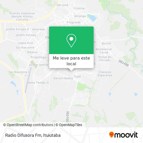 Radio Difusora Fm mapa