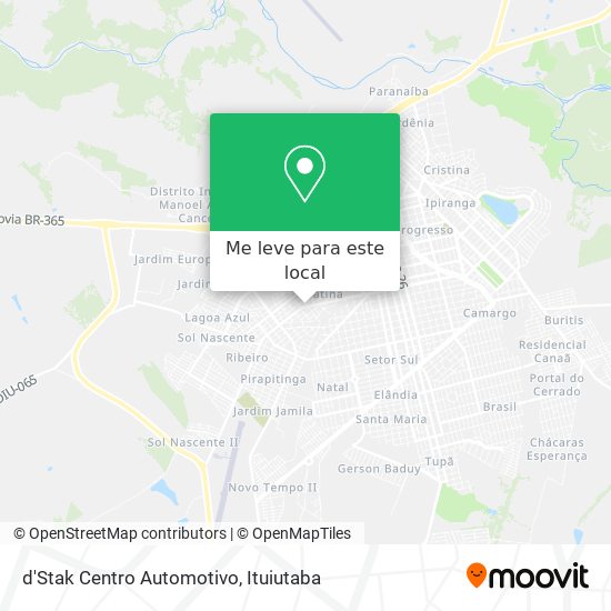 d'Stak Centro Automotivo mapa