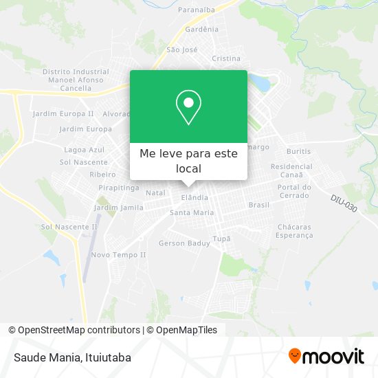 Saude Mania mapa