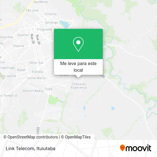 Link Telecom mapa