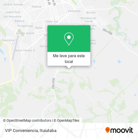 VIP Conveniencia mapa