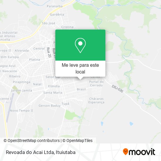 Revoada do Acai Ltda mapa