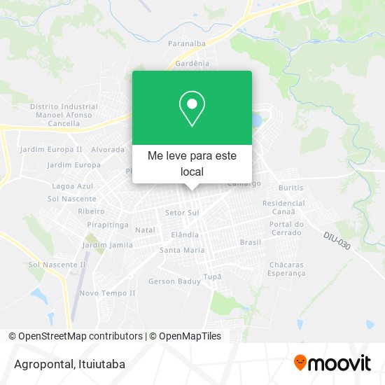 Agropontal mapa