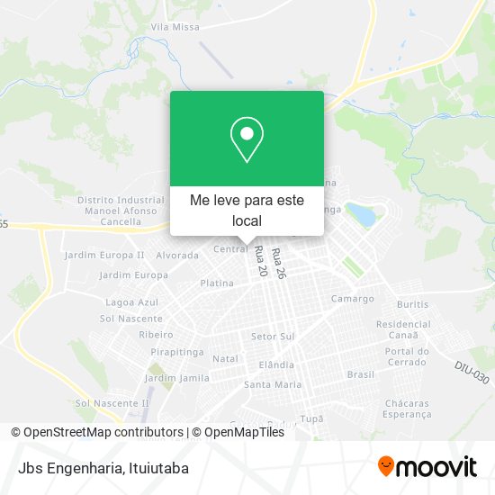 Jbs Engenharia mapa