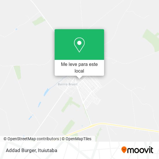 Addad Burger mapa